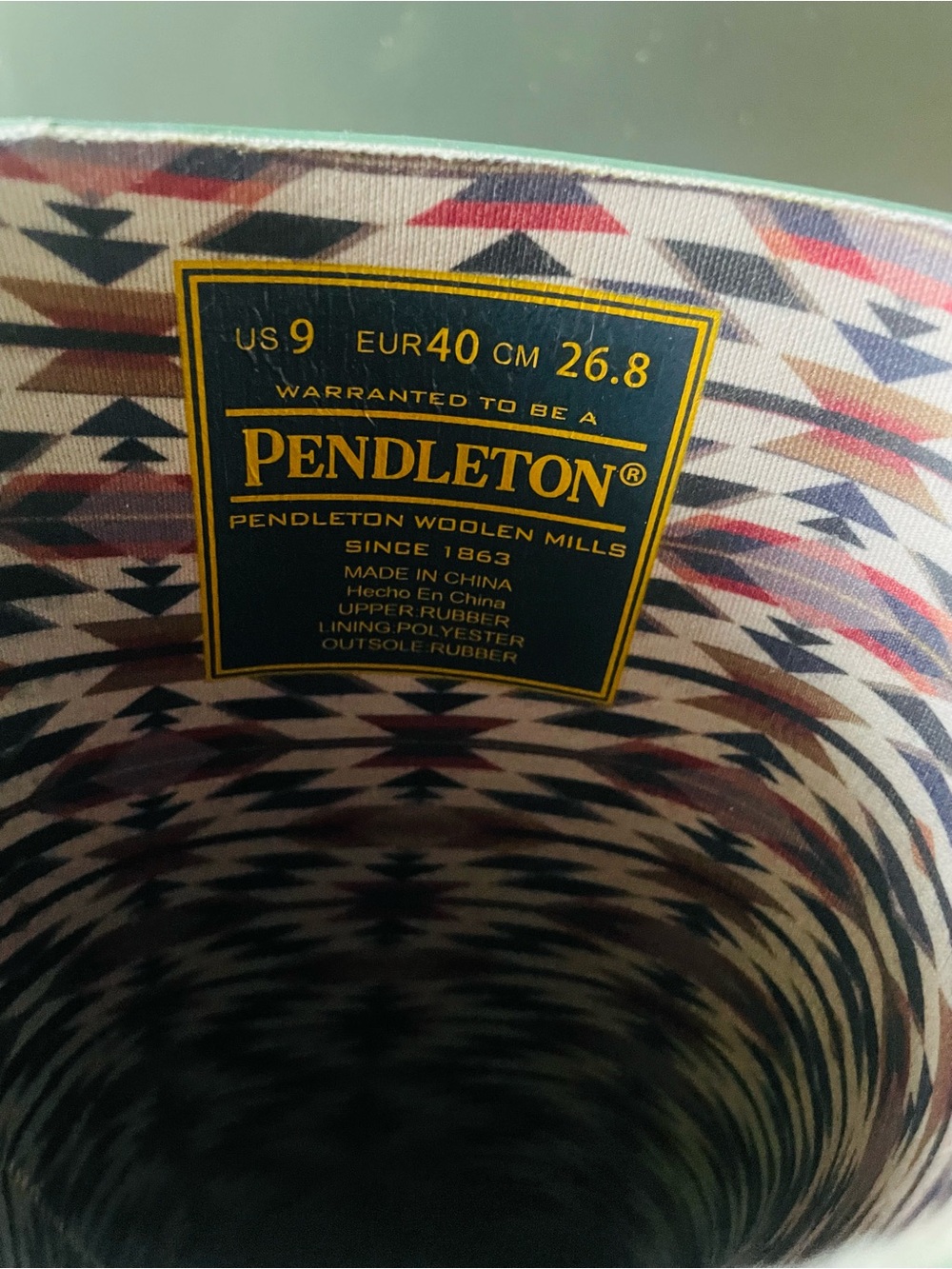 Pendleton Rain Boot New - Picture 4 of 6